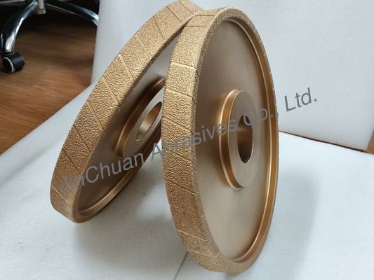 400mm Rough Grain Vacuum Brazed Diamong Wheel D25/30 Grinding Wheel For Cast Iron