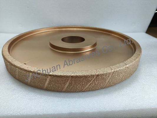 400mm Rough Grain Vacuum Brazed Diamong Wheel D25/30 Grinding Wheel For Cast Iron