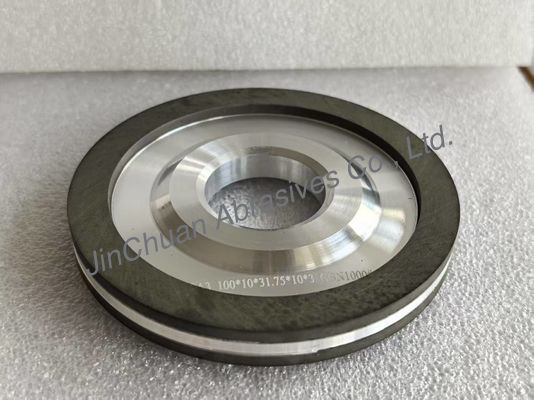 9A3 100*10*31.75*10*3mm  B1000#  Resin Bond CBN Grinding Wheel For Woodworking Blades