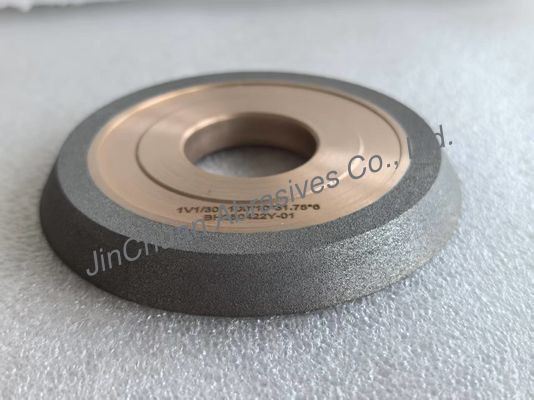 CNC Machine 1V1 Hybrid Bonded Grinding Wheels With 20 30 Degrees
