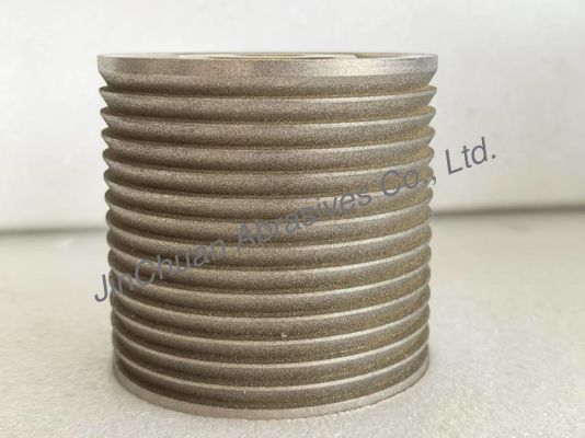 Special Size And Shape Amber Color Electroplated Bonded Cbn Wheels For Grinding And Sharpening