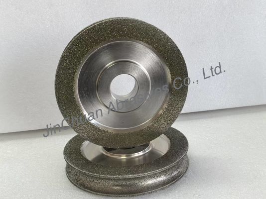 Durable Electroplated Diamond Grinding Wheels For Precision Grinding And Sharpening 1F6Y Shape