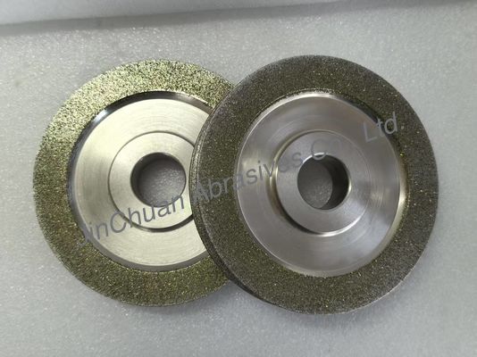 Durable Electroplated Diamond Grinding Wheels For Precision Grinding And Sharpening 1F6Y Shape