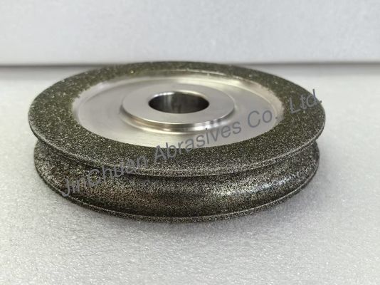 Durable Electroplated Diamond Grinding Wheels For Precision Grinding And Sharpening 1F6Y Shape