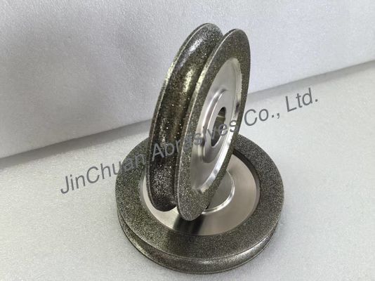 Durable Electroplated Diamond Grinding Wheels For Precision Grinding And Sharpening 1F6Y Shape