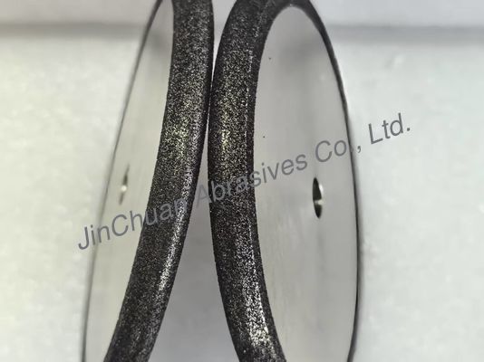 High-Performance Electroplated CBN Grinding Wheels With Radius Sharpeing Disc 125mm