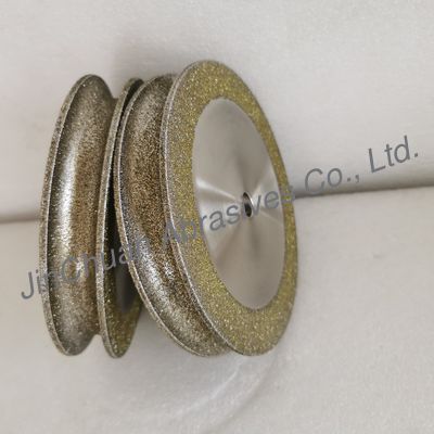 1F6Y 153.67*20.32*12.7mm D40/45 Electroplated Diamond Grinding Wheel For Woodworking Industry