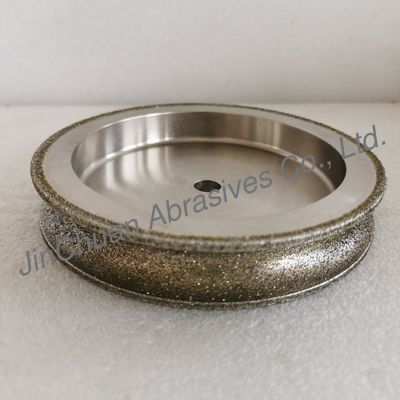 1F6Y 153.67*20.32*12.7mm D40/45 Electroplated Diamond Grinding Wheel For Woodworking Industry