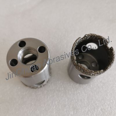 6A2 38*53*M16 Mm D30/35 Vacuum Welded Diamond Drill Bits For Medical Industry