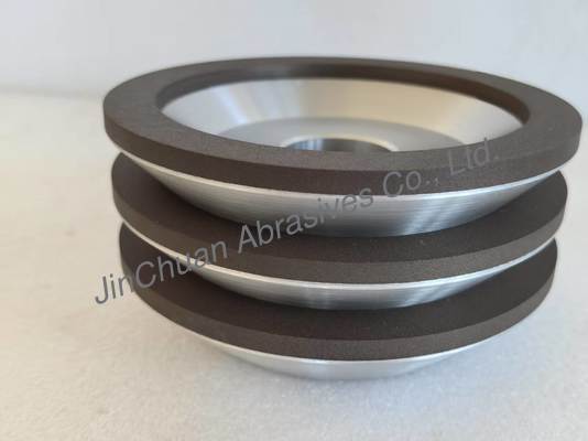12A2 Resin Bond Diamond Dish Wheels For Cemented Carbide Sharpening Grinding Disc