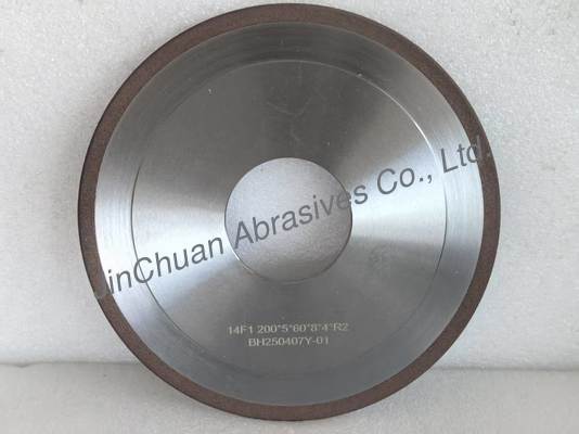 14F1 Resin Bond Cbn And Diamond Grinding Wheel As CDX Wheel For Profiling Laminated Steel And Carbide Knives