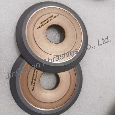 Resin And Metal Hybrid Bond  Diamond Grinding Wheel 1V1/45° 125*10*31.75*6 Mm D64