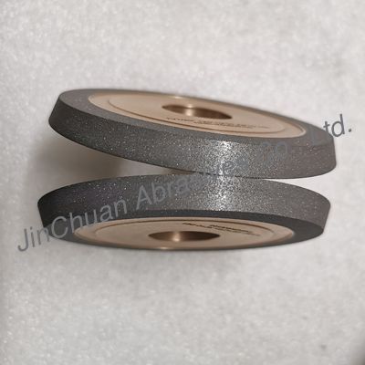 Resin And Metal Hybrid Bond Diamond Grinding Wheel 1V1/20° 125*10*31.75*10mm D91  Higher Efficiency, Longer Life And Shape Retention