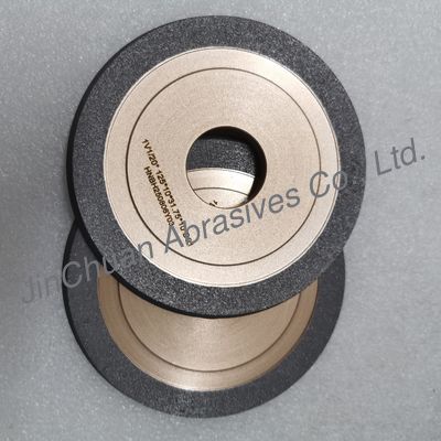 Resin And Metal Hybrid Bond Diamond Grinding Wheel 1V1/20° 125*10*31.75*10mm D91  Higher Efficiency, Longer Life And Shape Retention