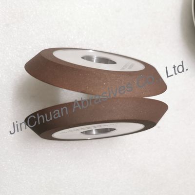 Resin  Bond Diamond  Grinding Wheel  1V1 /45 ° 125*12*31.75*10mm