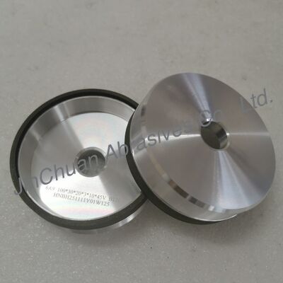 6A9 Resin  Bond CBN Grinding Wheel  100*30T*20*3*10mm Wet Grinding B126