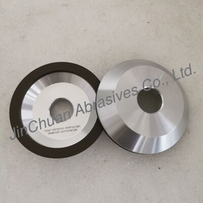 12A2 Resin  Bond Diamond Grinding Wheel  125*25T*31.75*6*12mm D91 Wet Grinding
