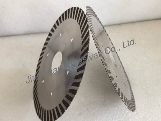 Electro Cutting Disc For Rubber Cutting Electroplated Bonded Cutting Wheel 1A1R