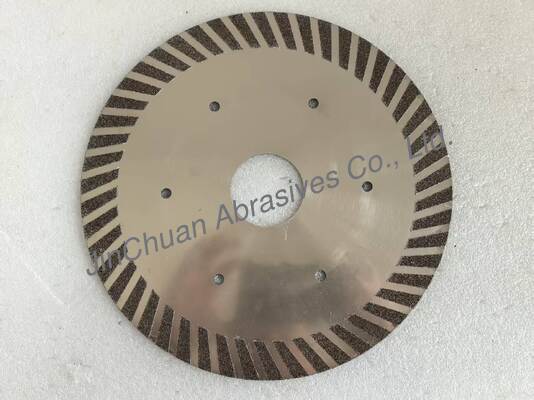 Electro Cutting Disc For Rubber Cutting Electroplated Bonded Cutting Wheel 1A1R