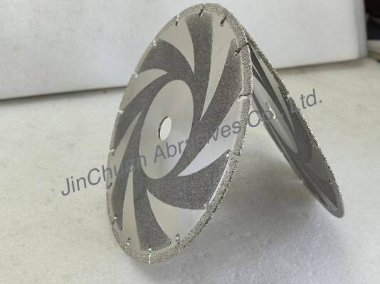 electroplated diamond grinding wheels, diameter 230mm, grit number D35/40