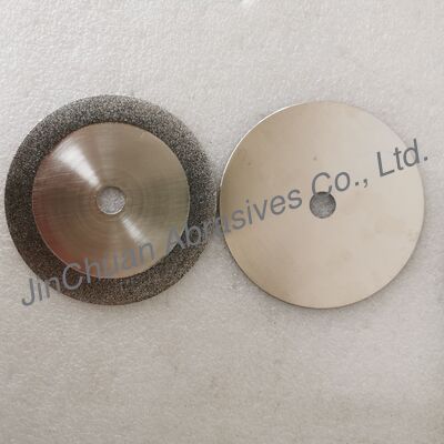 Customed Single-Sided Abrasive Electroplated CBN Cutting Blades 100*0.8*12.7mm B60/70