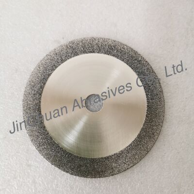 Customed Single-Sided Abrasive Electroplated CBN Cutting Blades 100*0.8*12.7mm B60/70
