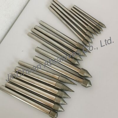 Custom-Made Electroplated Diamond Grinding Heads In Various Sizes. For Cemented Carbide