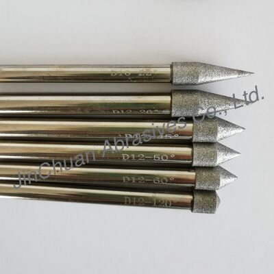 Custom-Made Electroplated Diamond Grinding Heads In Various Sizes. For Cemented Carbide