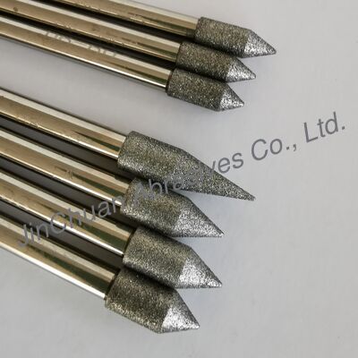 Custom-Made Electroplated Diamond Grinding Heads In Various Sizes. For Cemented Carbide