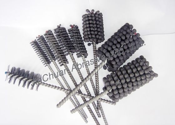 Finishing Bores Flexible Honing Brush