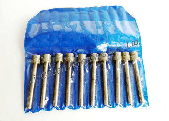 8.89mm Electroplated Diamond Grinding Pins In Oil And Gas Industry
