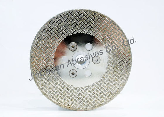 Star Dotted Electroplated Diamond Blade Cutting With Good Running Balance