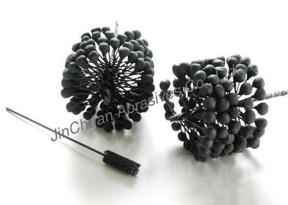 High Accuracy Flexible Honing Brush With Different Grit Size can make according to u drawing size and application