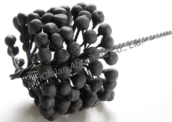 Grit 600 Removing Burr Honing Brush/ Industrial Deburring Silicon Carbide Flex Hone