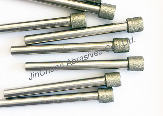 Wear Resistance Diamond Grinding Pins Bit / Strong Rigidity Diamond Mounted Point Set
