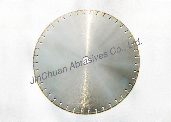 Sharp Cutting Electroplated Diamond Blade Abrasives Hard Material 600mm