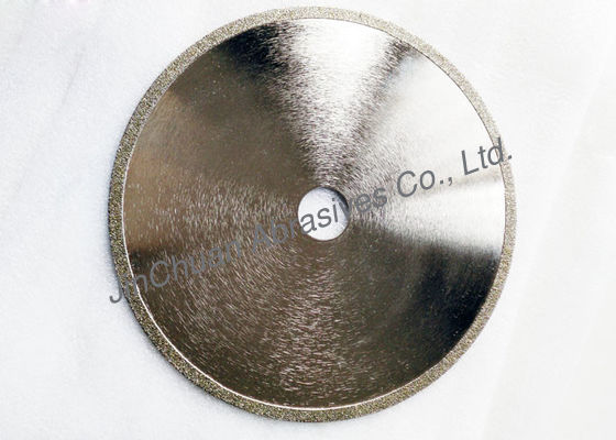 Metal Cutting Electroplated Diamond Blade With Yellow Carten ISO9001 Certificate , Diamond Blade Tile Cutter