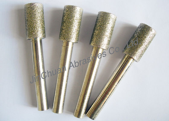 Abrasive Electroplated Diamond Grinding Pins Tools Rotary Tungsten OEM Service
