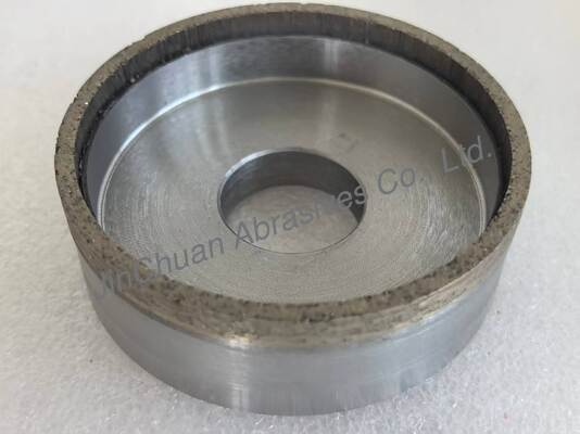 6A2 Metal Bond Diamond Grinding Wheels Usd For Sand Band , Diamond Grit Number 450