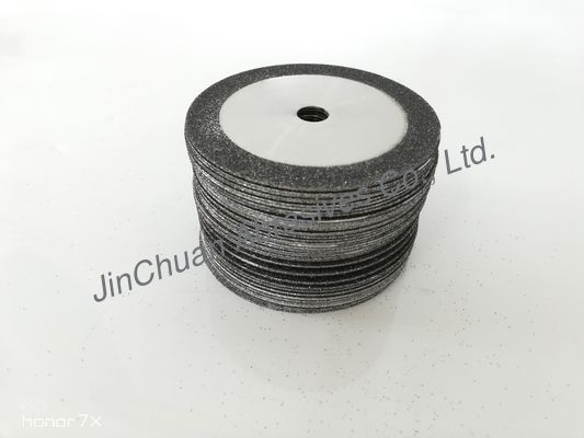 Flexible High Grade Electroplated CBN Grinding Wheels For Metal / Stone