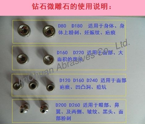 Stainless Steel Diamond Miniature Massage Small Diamond File For Skin Beauty