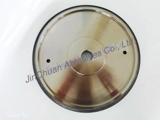 Customized 12 Inch Electroplated CBN Diamond Wheel With Two Locating Hole For Band Saw Sharpening