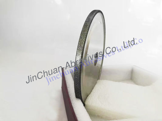 127mm Electroplated CBN Diamond Wheel For Turbo Tooth Grind Customized Steel Body Shape