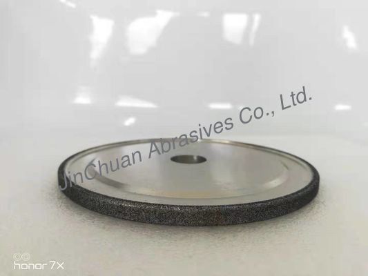 127mm Electroplated CBN Diamond Wheel For Turbo Tooth Grind Customized Steel Body Shape