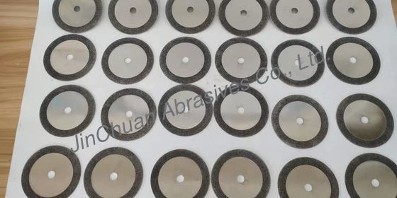One Sided Coated Electroplated CBN Sharpening Wheels Disc For Cutting Steel