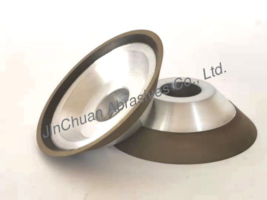 Sharpened Wood D64 Grit Diamond Sanding Wheel Resin Bonding Heavy Duty