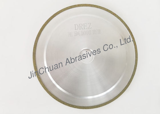 14A1 150mm*6.35mm*3mm*3mm*20mm D80/100  / Resin Bonded Diamond Grinding Wheels High Grinding Efficiency