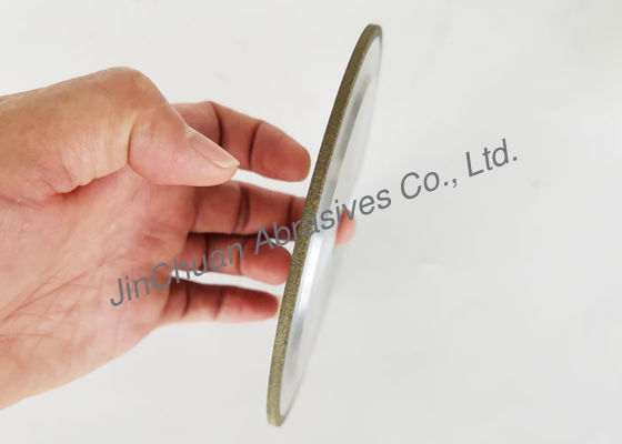 14A1 150mm*6.35mm*3mm*3mm*20mm D80/100  / Resin Bonded Diamond Grinding Wheels High Grinding Efficiency