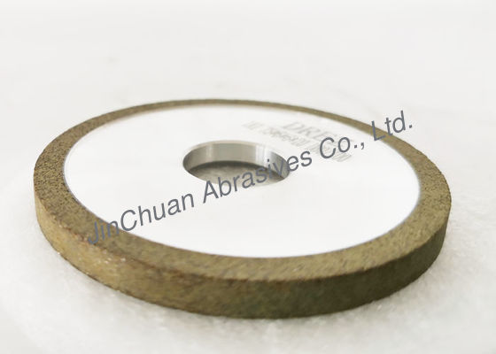1A1 75mm*6mm*6mm*20mm D80/100 Resin Bond Gringing Wheel / Diamond Resin Bond Grinding Wheel