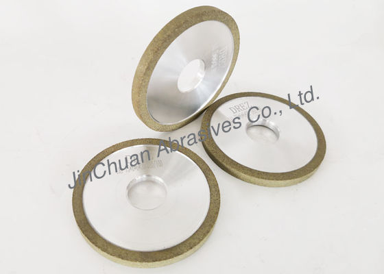 1A1 75mm*6mm*6mm*20mm D80/100 Resin Bond Gringing Wheel / Diamond Resin Bond Grinding Wheel